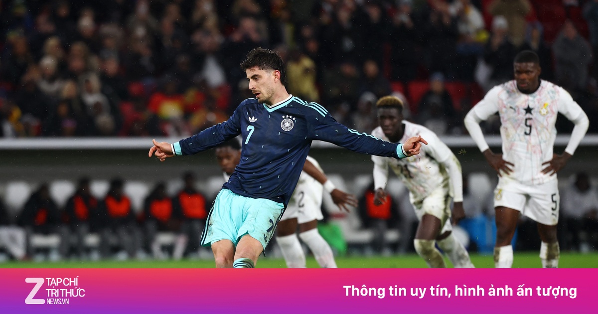 Havertz Tỏa Sáng Ở Vai Trò Mới, Ghi Bàn Giúp Đức Thắng Ghana