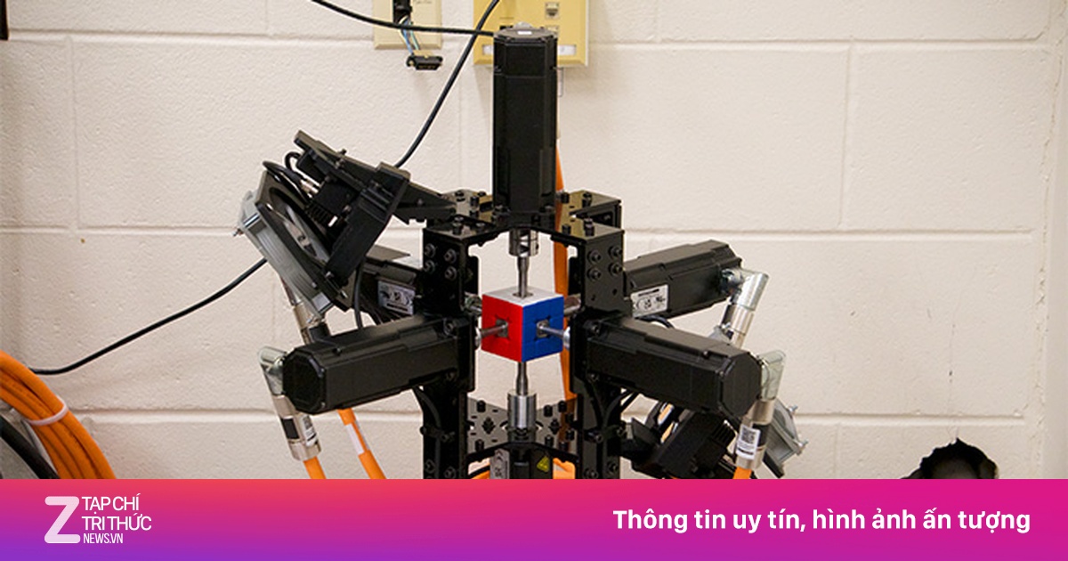 Cỗ máy này giải rubik nhanh hơn cái nháy mắt