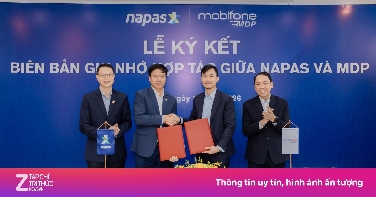 MDP và NAPAS ký kết hợp tác thúc đẩy hạ tầng thanh toán quốc gia