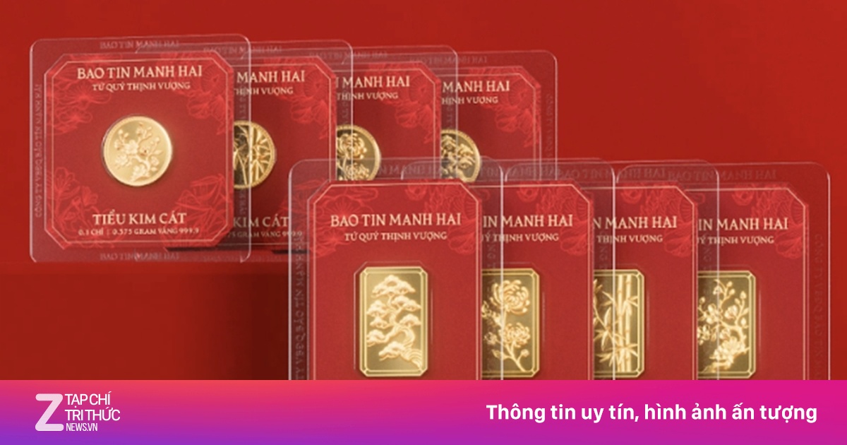 Vàng mini vừa túi tiền 'nóng' dịp vía thần Tài 2026