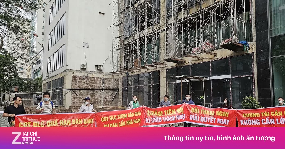 Chung cư 'đất vàng' Hà Nội trễ hẹn bàn giao suốt 8 năm
