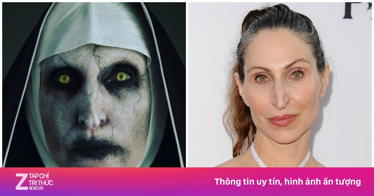 Nữ diễn viên đóng vai ma sơ Valak: Gương mặt lạ sau lớp mặt nạ kinh dị ...