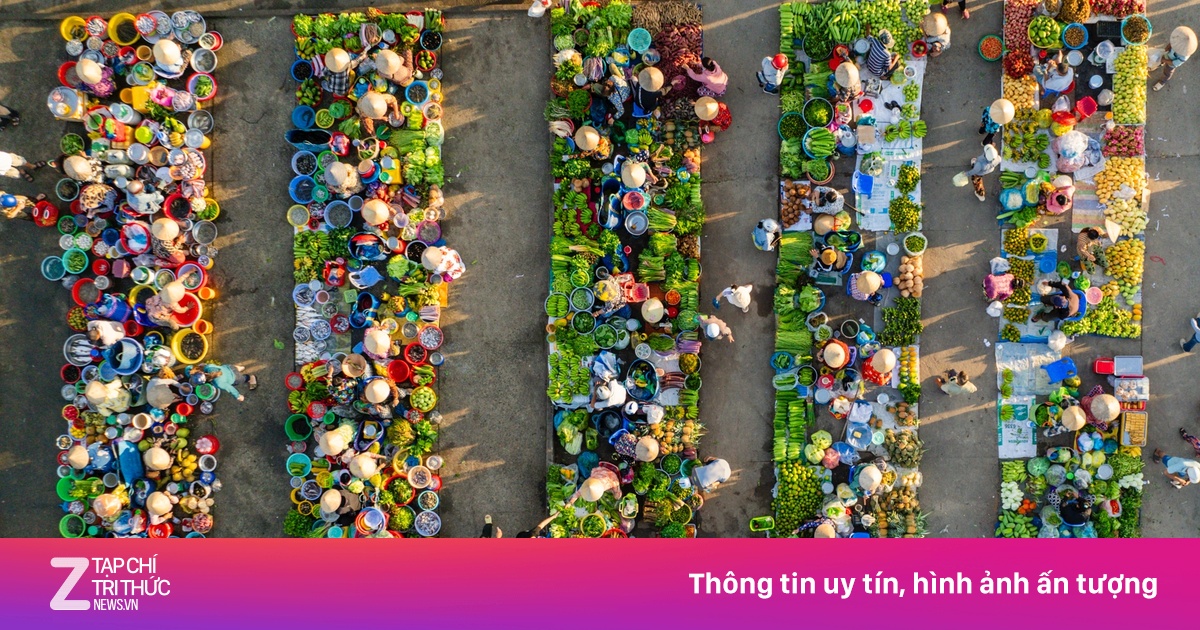 Ngôi chợ 'ngăn nắp' nhất Việt Nam