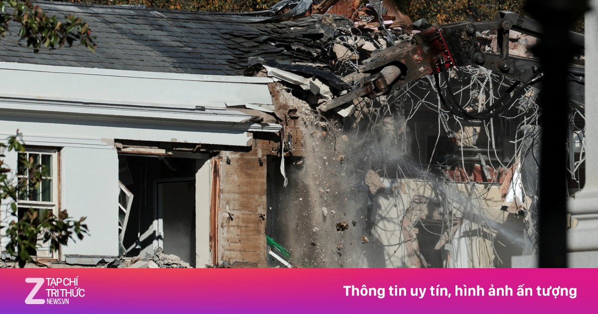 Đến gạch vữa trong Nhà Trắng cũng thành nơi du lịch