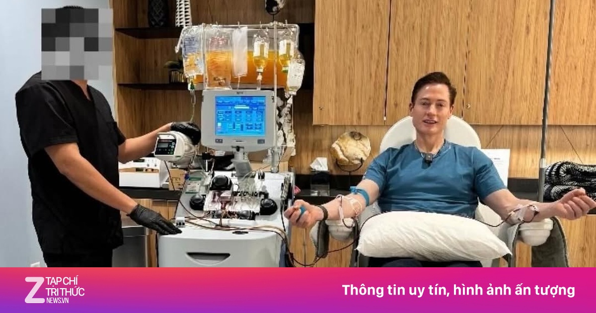 Mốt 'tẩy máu' của giới siêu giàu