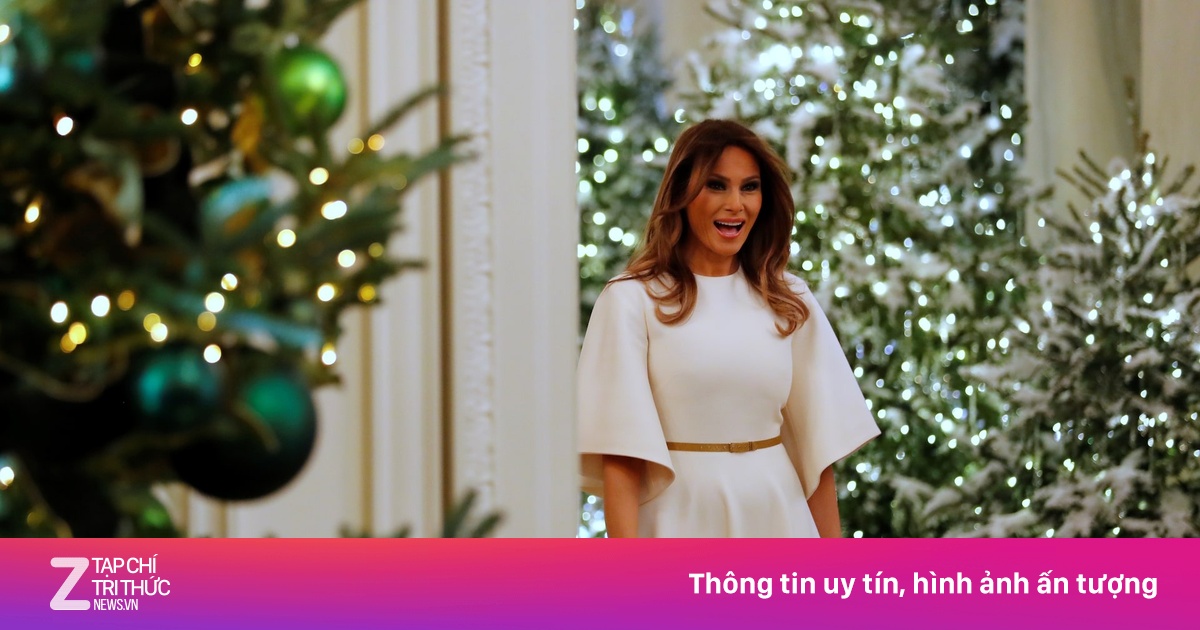 Giáng sinh ở Nhà Trắng dưới bàn tay Đệ nhất phu nhân Mỹ