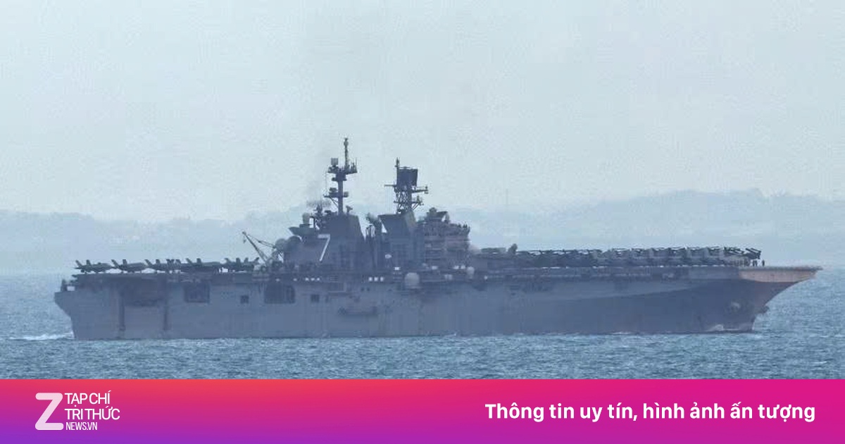 Tàu Sân Bay Mỹ Chở Lính Thủy Đánh Bộ Tiến Vào Hormuz, Xung Đột Iran-Israel Leo Thang