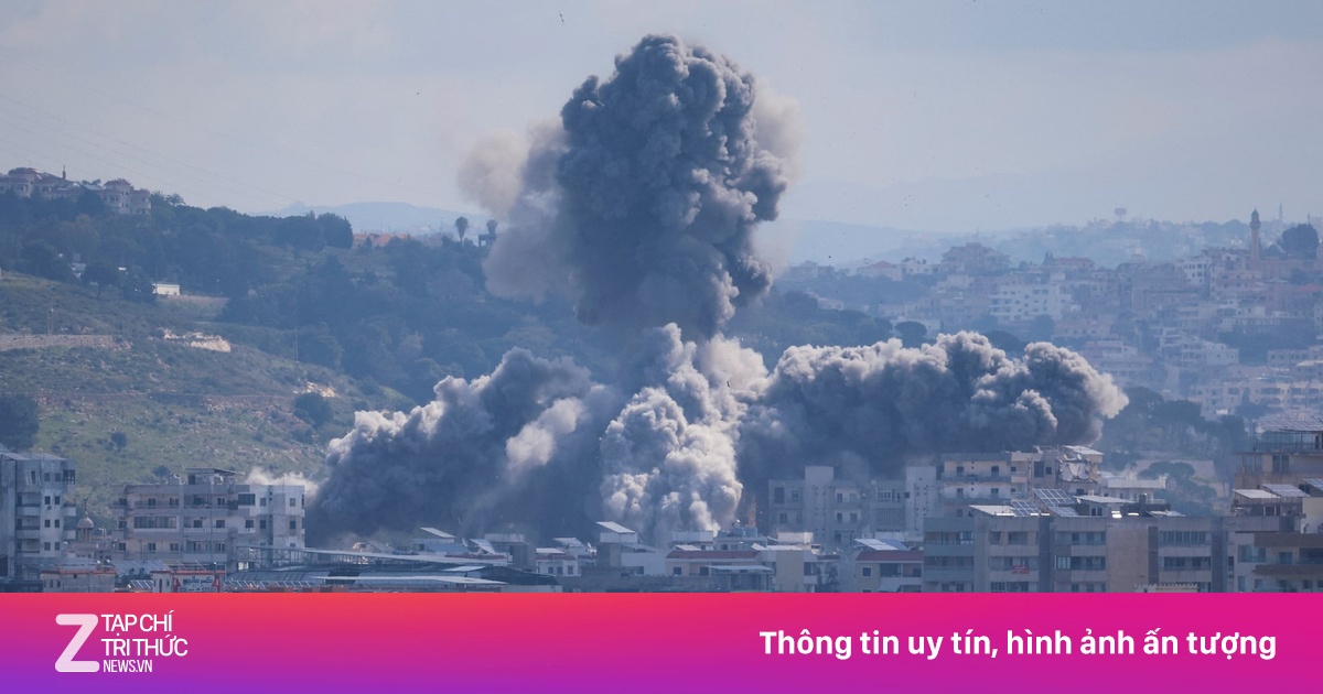Israel Tăng Cường Không Kích Dữ Dội Vào Lebanon Giữa Lệnh Ngừng Bắn