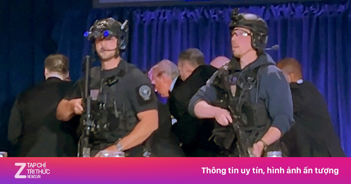 Mật vụ Mỹ sơ tán ông Trump giữa tiệc tối hỗn loạn do nổ súng