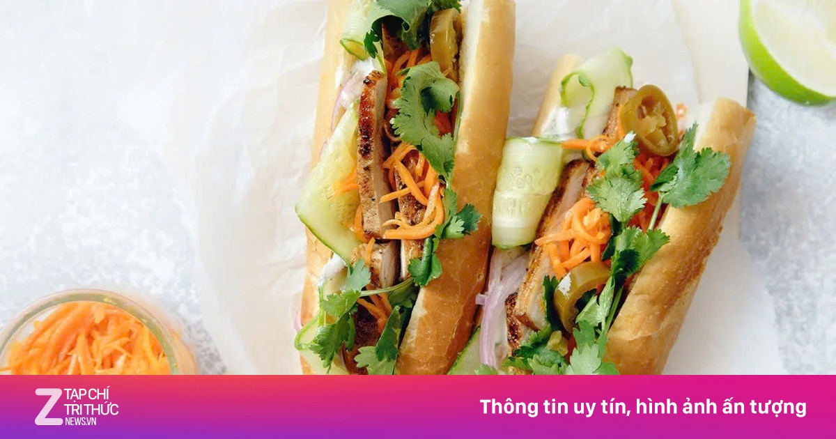 Bánh mì Việt Nam lại lọt top ngon nhất thế giới
