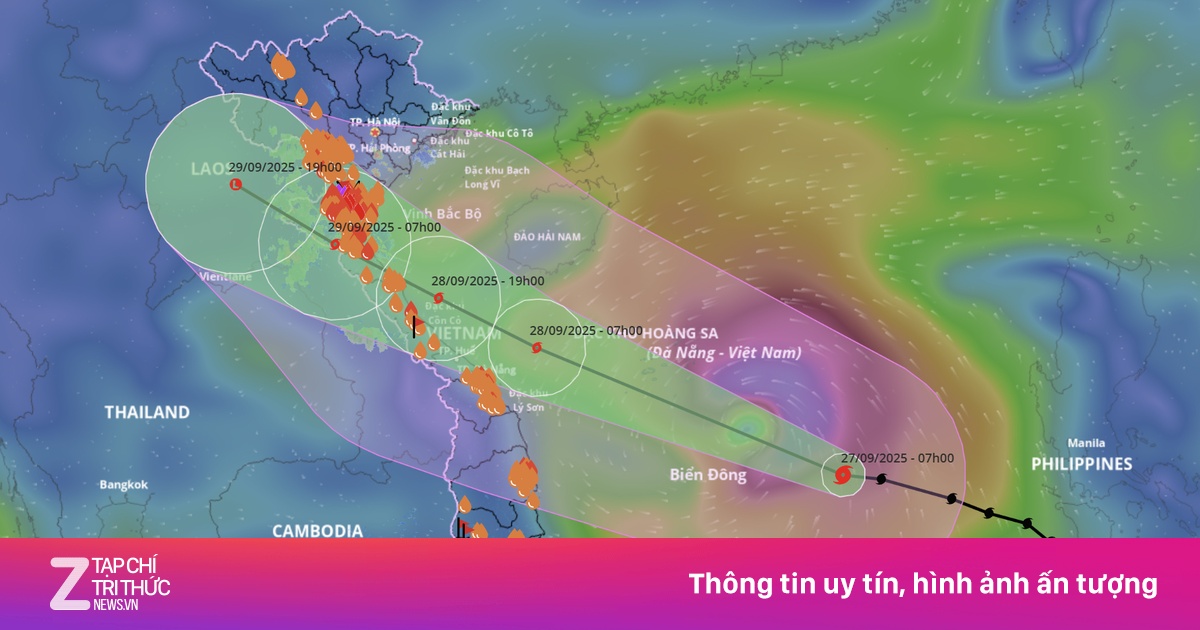 Bão số 10 giật cấp 15, mang tính chất 'đa thiên tai'