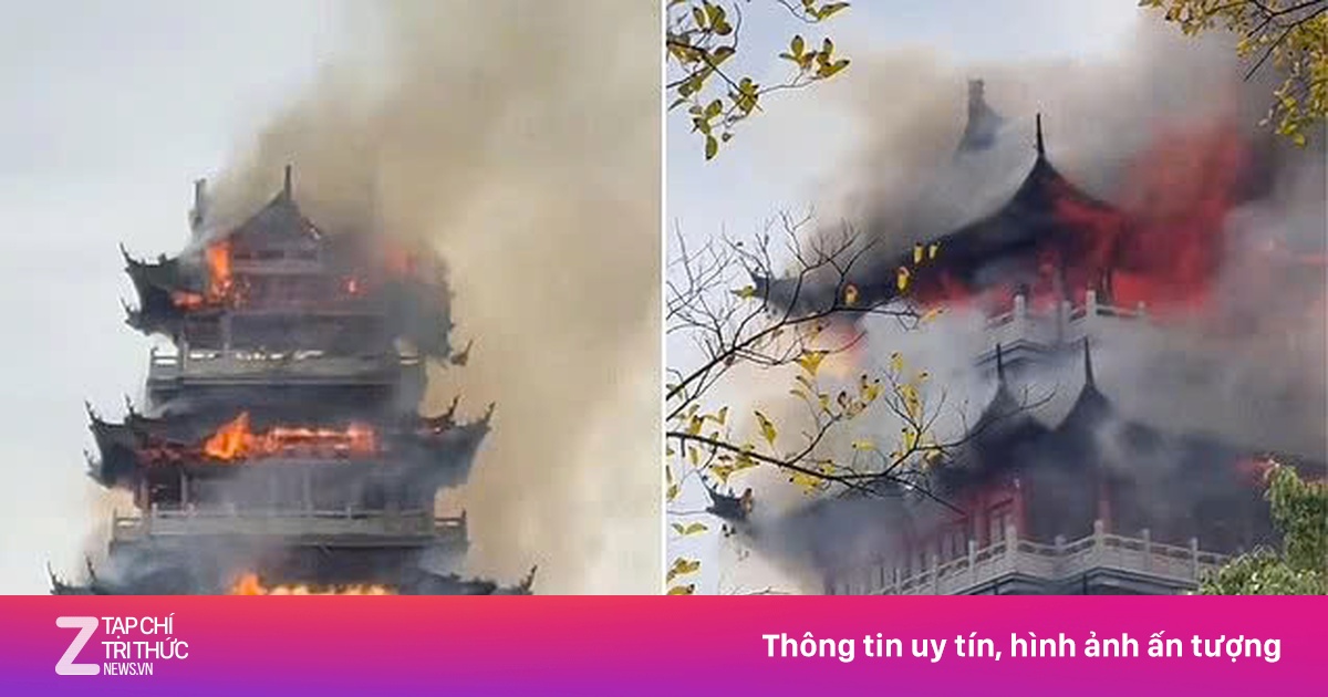 Vụ cháy rụi chùa cổ 1.500 năm tuổi ở Trung Quốc: Do khách thắp hương