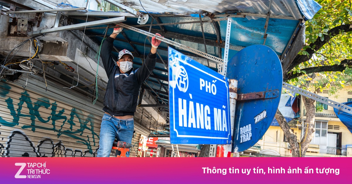 Phố Hàng Mã trước tin đồn 'tan hoang' vì dẹp vỉa hè