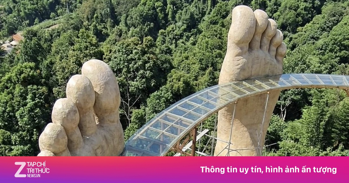 Bản sao Cầu Vàng 'phiên bản bàn chân' gây tranh cãi