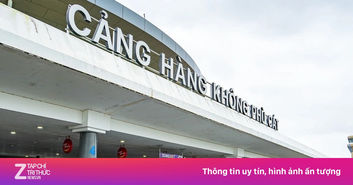 Sân bay Phù Cát dùng đường băng bê tông đã khai thác hơn 60 năm