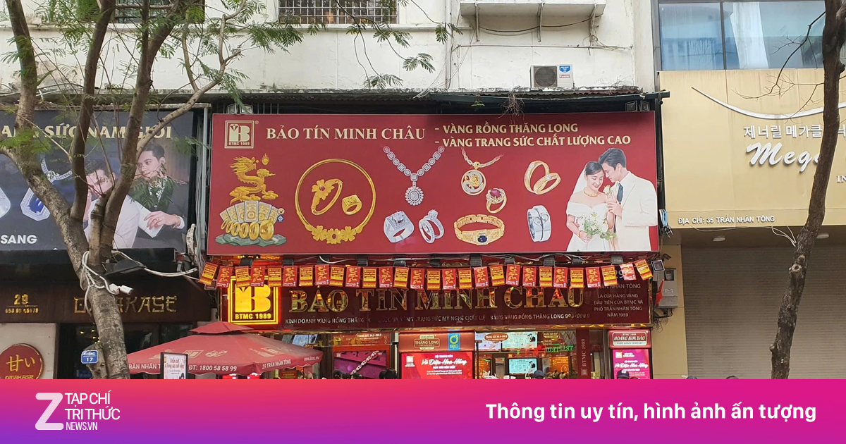 Kết luận thanh tra: Bảo Tín Minh Châu bán vàng cao hơn giá niêm yết