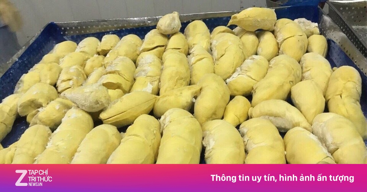 Sầu riêng đông lạnh thẳng tiến Trung Quốc sau 2 ngày thương thảo