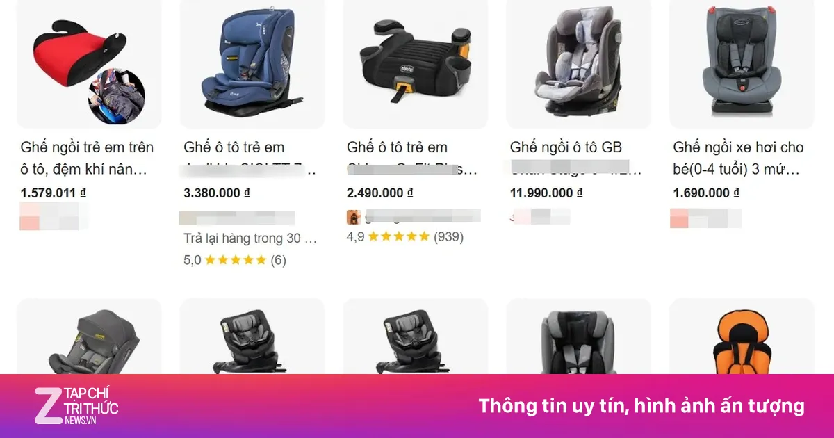 Bắt buộc lắp ghế trẻ em trên ôtô: Ồ ạt đặt mua, giá tăng chóng mặt