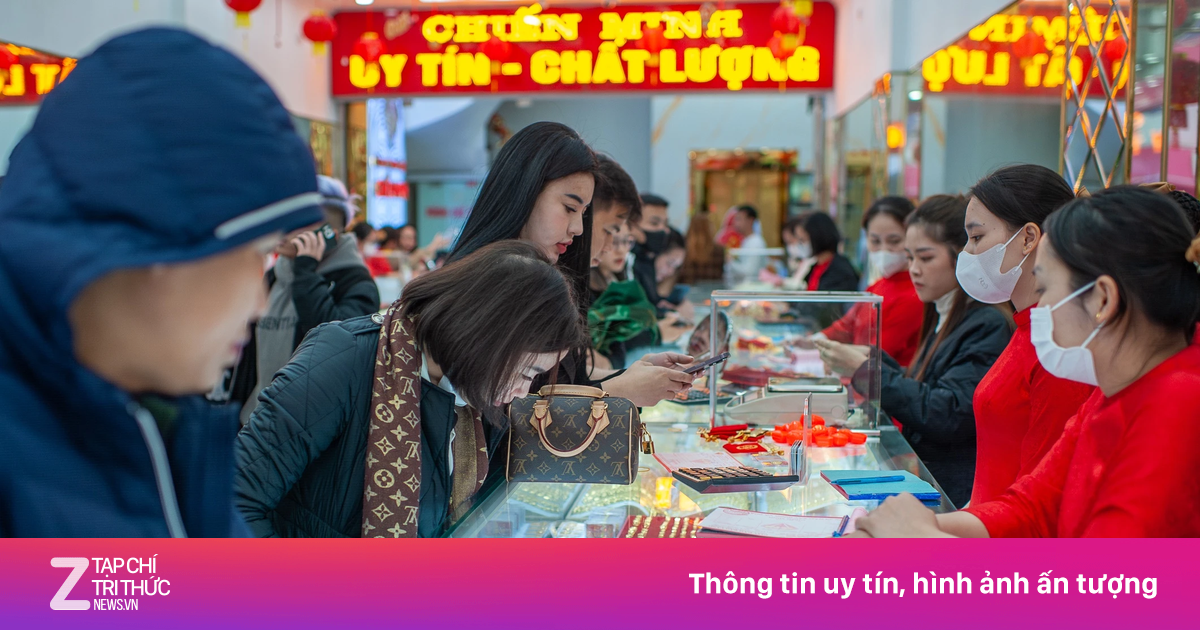 Giá vàng tăng hơn 24 triệu/lượng sau chưa đầy một tháng