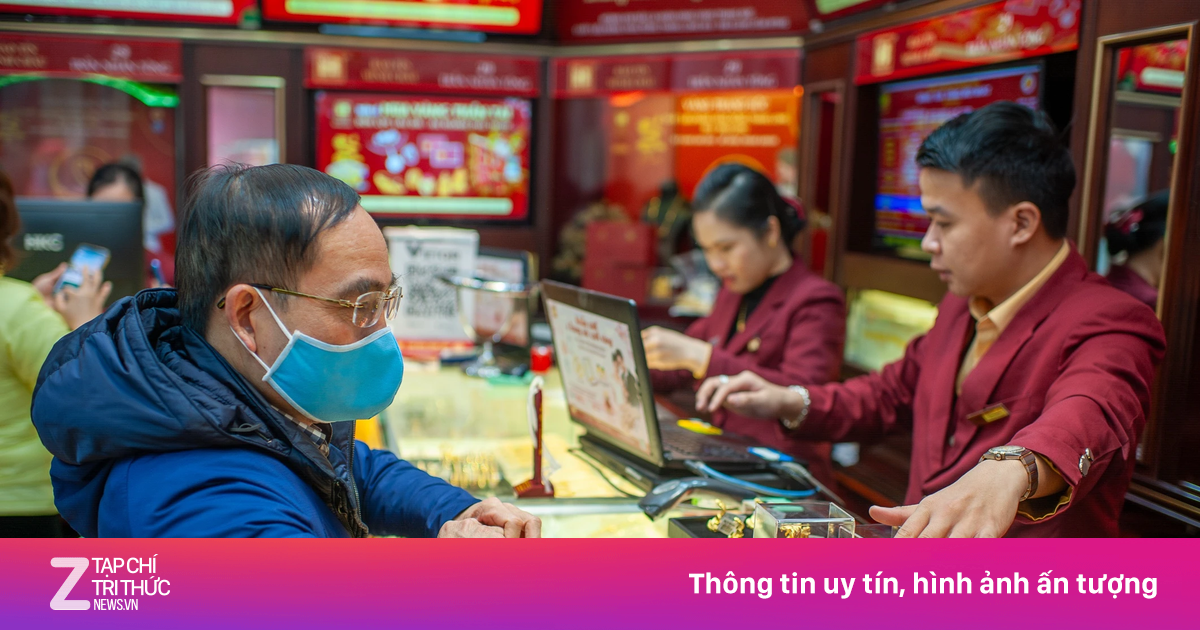 Giá vàng trong nước mất 5 triệu đồng/lượng chỉ sau một đêm