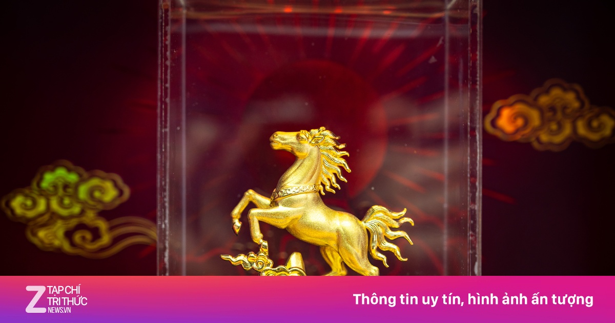 Độc lạ vàng vía Thần Tài: Kích thước siêu nhỏ, mua vàng kiểu xé túi mù