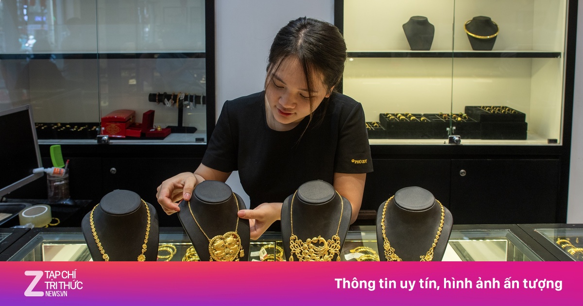 Giá vàng trong nước bất ngờ lặng sóng
