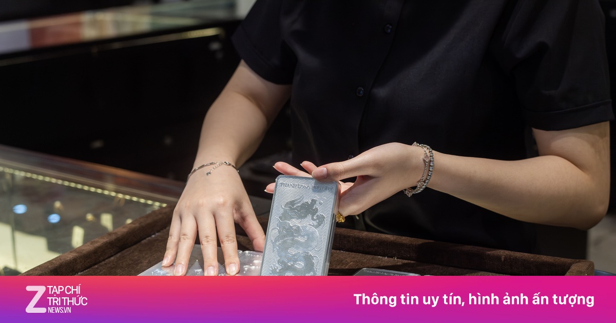 Giá bạc trong nước leo thẳng lên mốc 81 triệu đồng/kg
