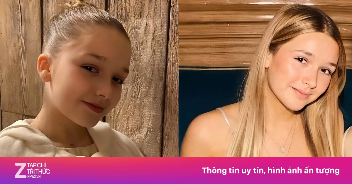 Không nhận ra con gái 14 tuổi của David Beckham