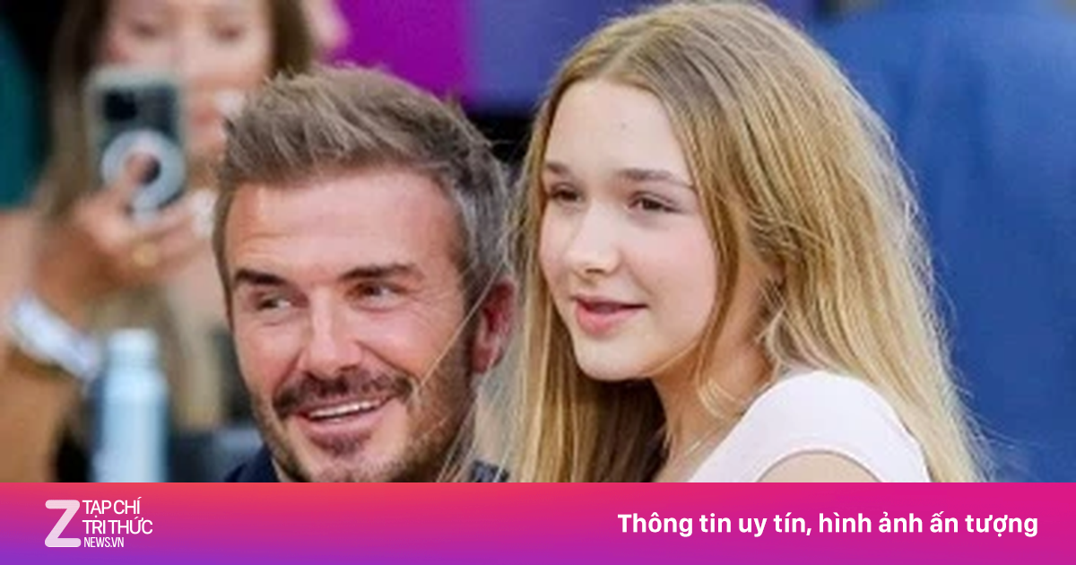 Con gái 14 tuổi của Beckham gây chú ý