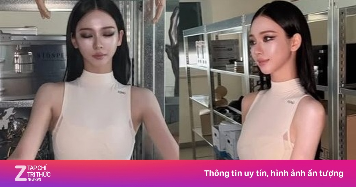 Vẻ ngoài như AI của nữ ca sĩ gây bàn tán