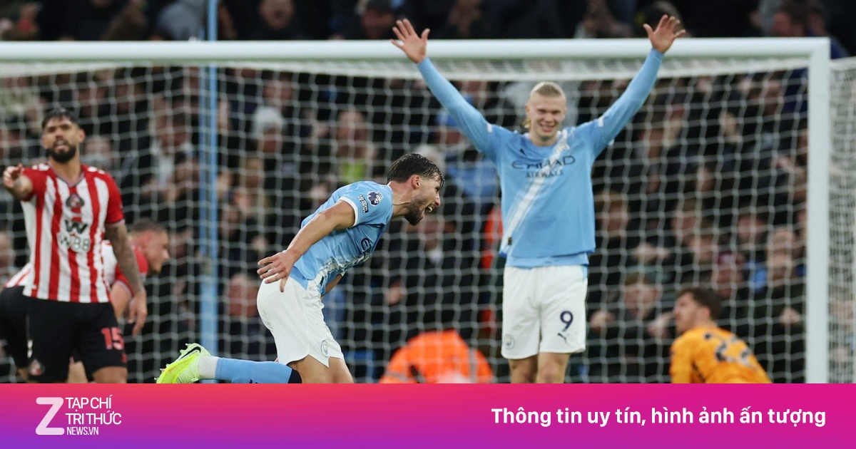 Man City 2-0 Sunderland: Bàn thắng liên tiếp
