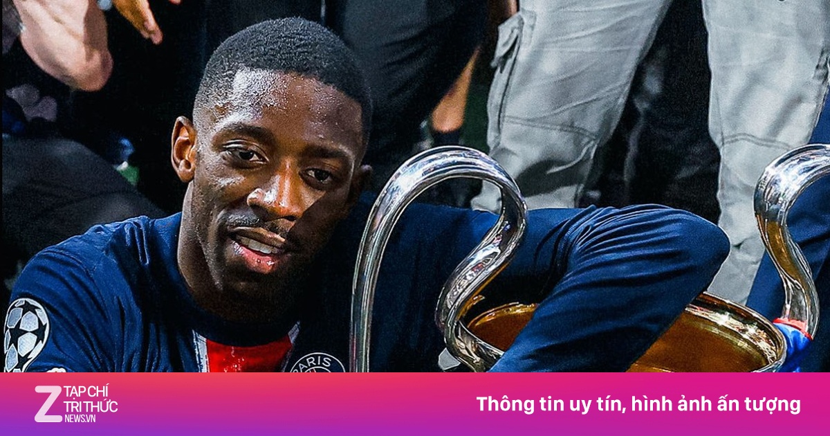 Dembele chạm một tay vào danh hiệu Quả bóng vàng