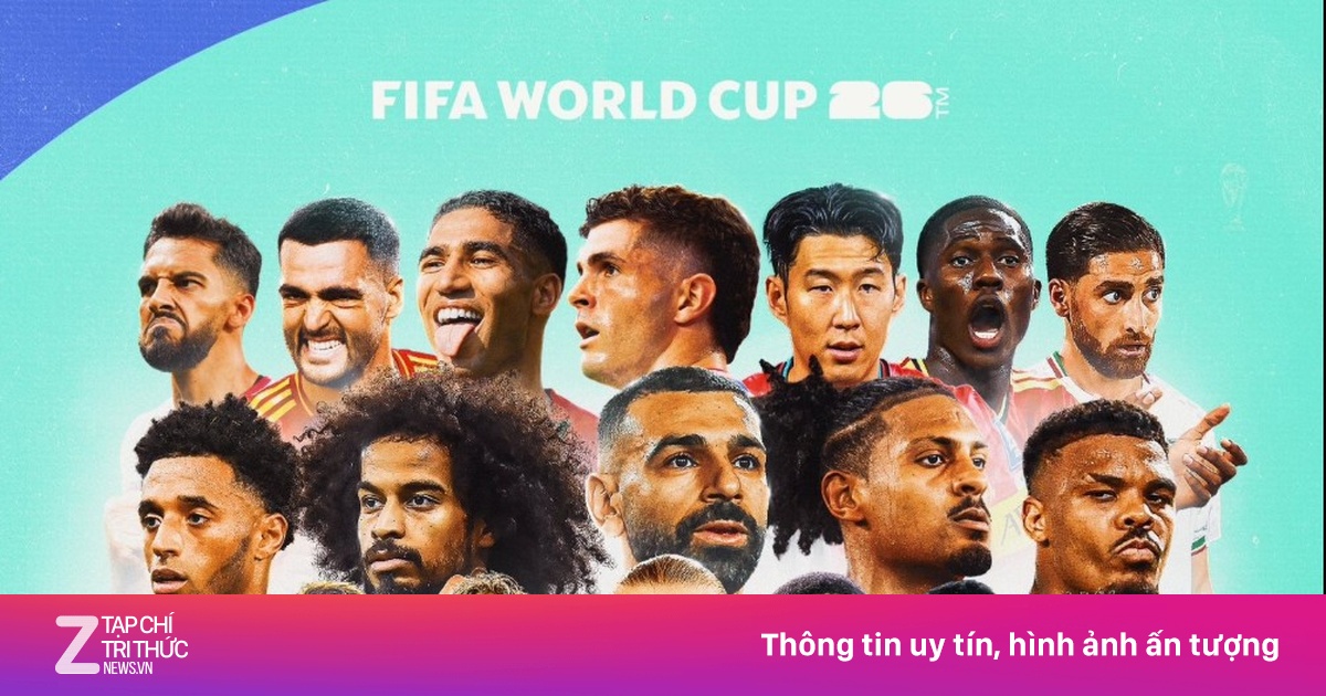 Tấm poster World Cup 2026 gây tranh cãi