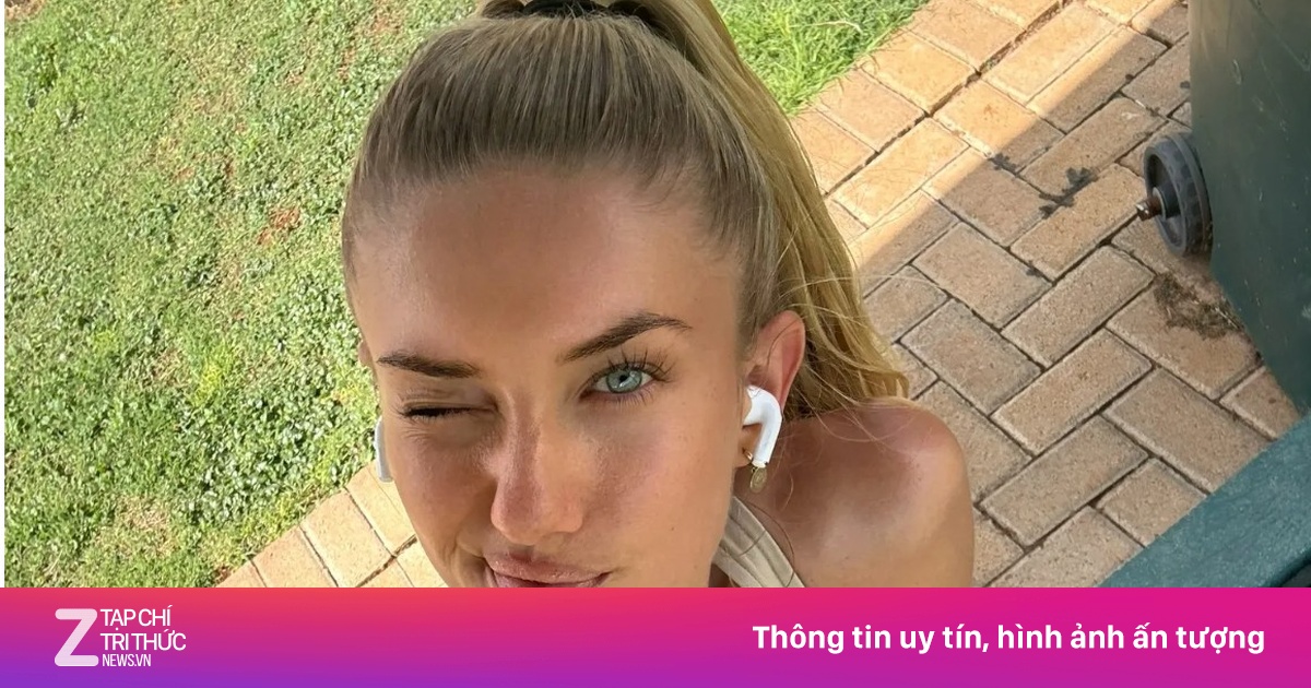 'Nữ thần' điền kinh lại gây sốt