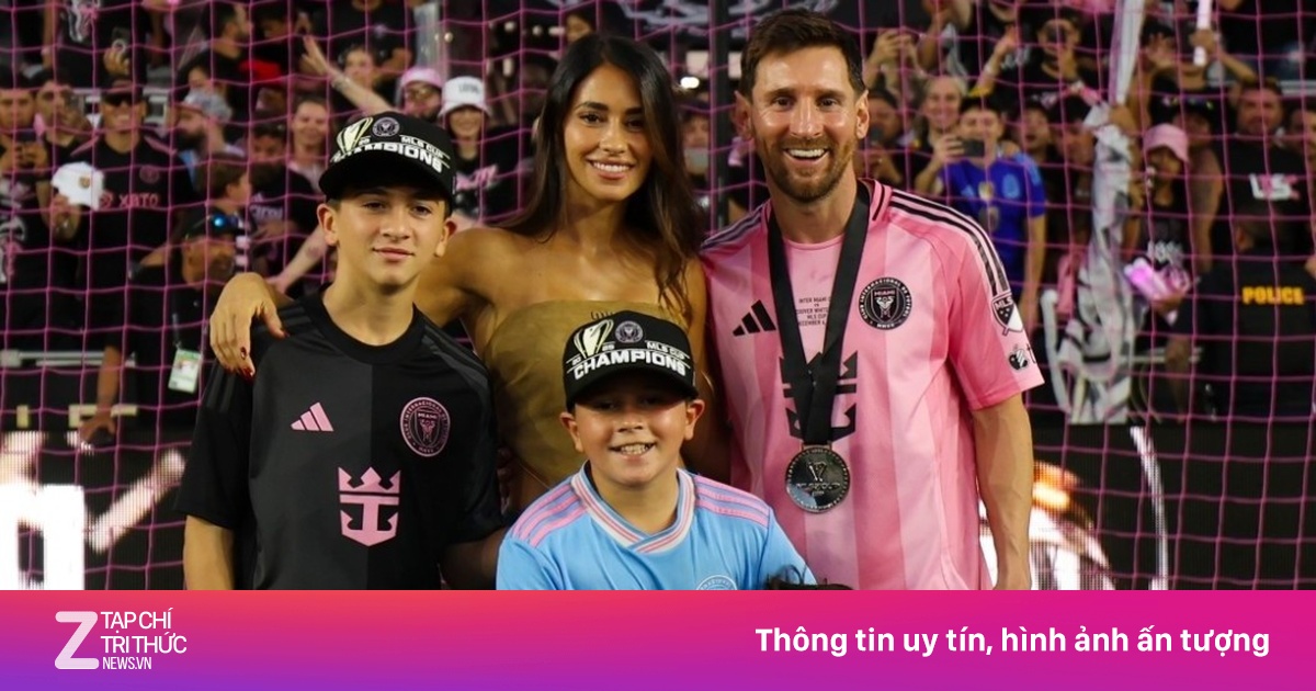Bức ảnh gia đình Messi gây sốt