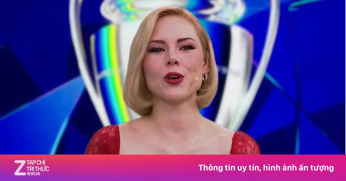Nữ MC Champions League Miroslava Montemayor gây bão MXH với phong cách thời trang táo bạo