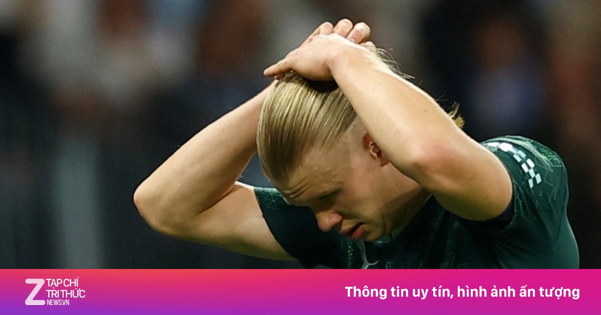 Haaland im tiếng, Man City thua đậm 0-3 trước Real Madrid ở Champions League