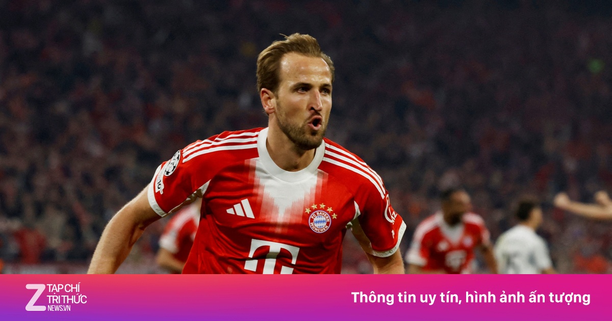 Kane tạo lịch sử trước Real Madrid