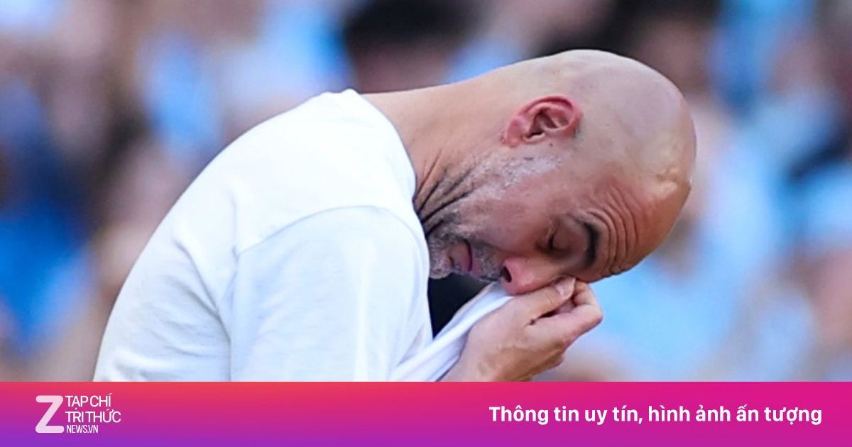 Guardiola bật khóc