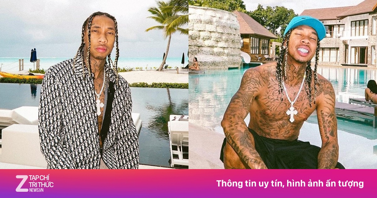 Rapper gốc Việt Tyga diện hàng hiệu, đính kim cương lên răng | Znews.vn