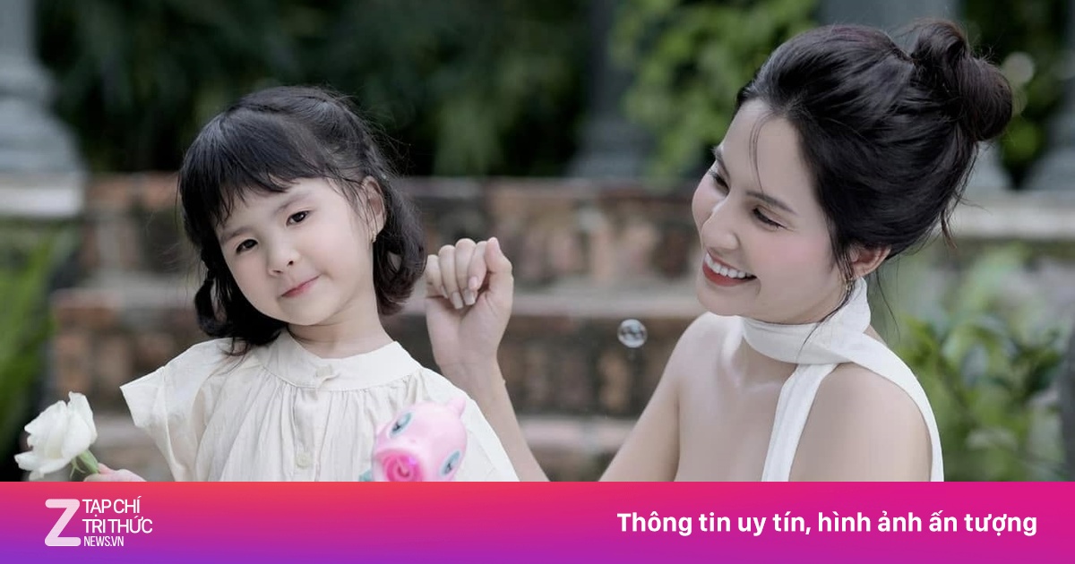 Thiên An đăng ảnh con gái tròn 4 tuổi