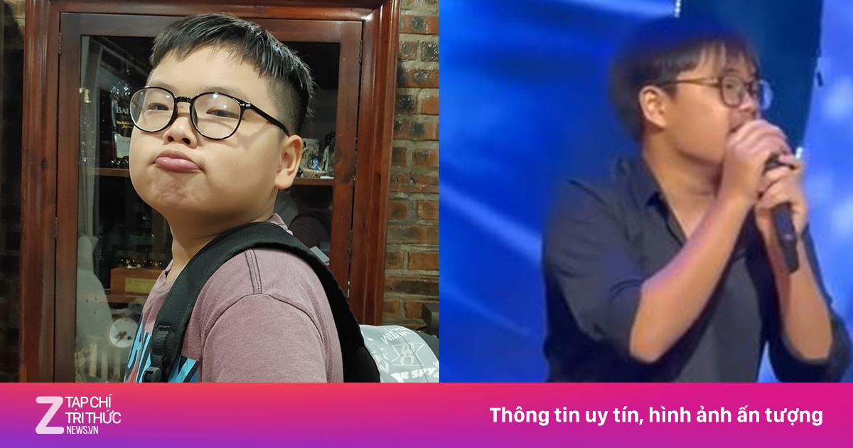 Vẻ ngoài thay đổi của con trai Xuân Bắc
