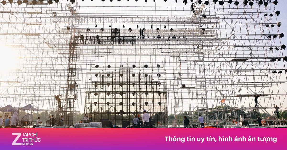 Hiện trạng sân khấu Hoa hậu Việt Nam sau khi tháo dỡ