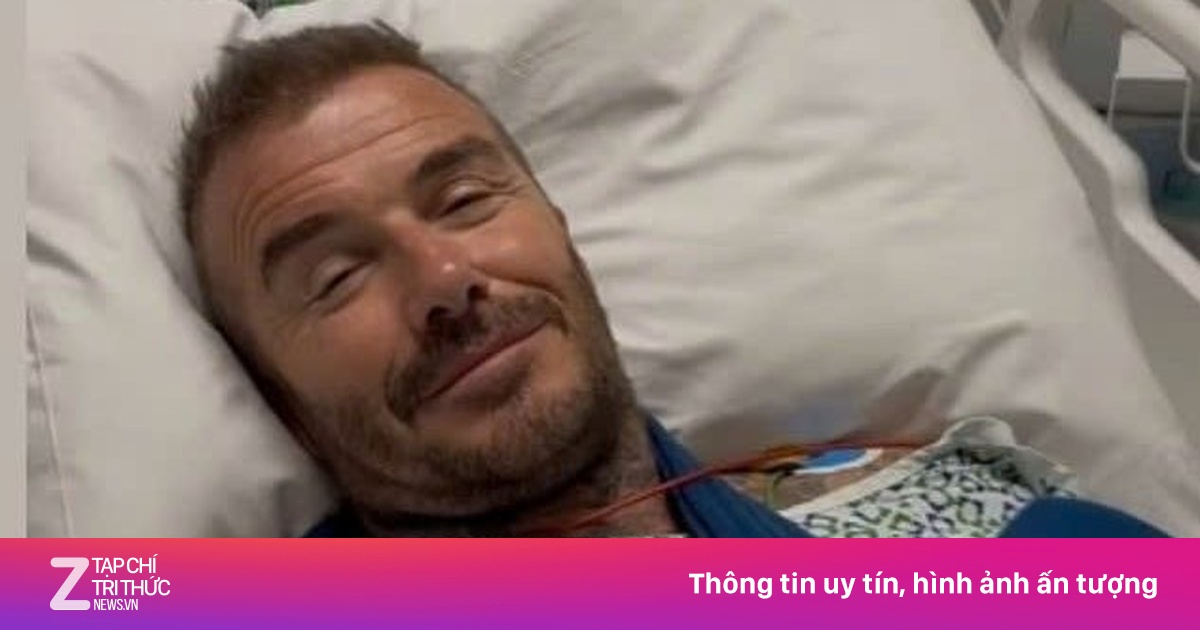 David Beckham nhập viện