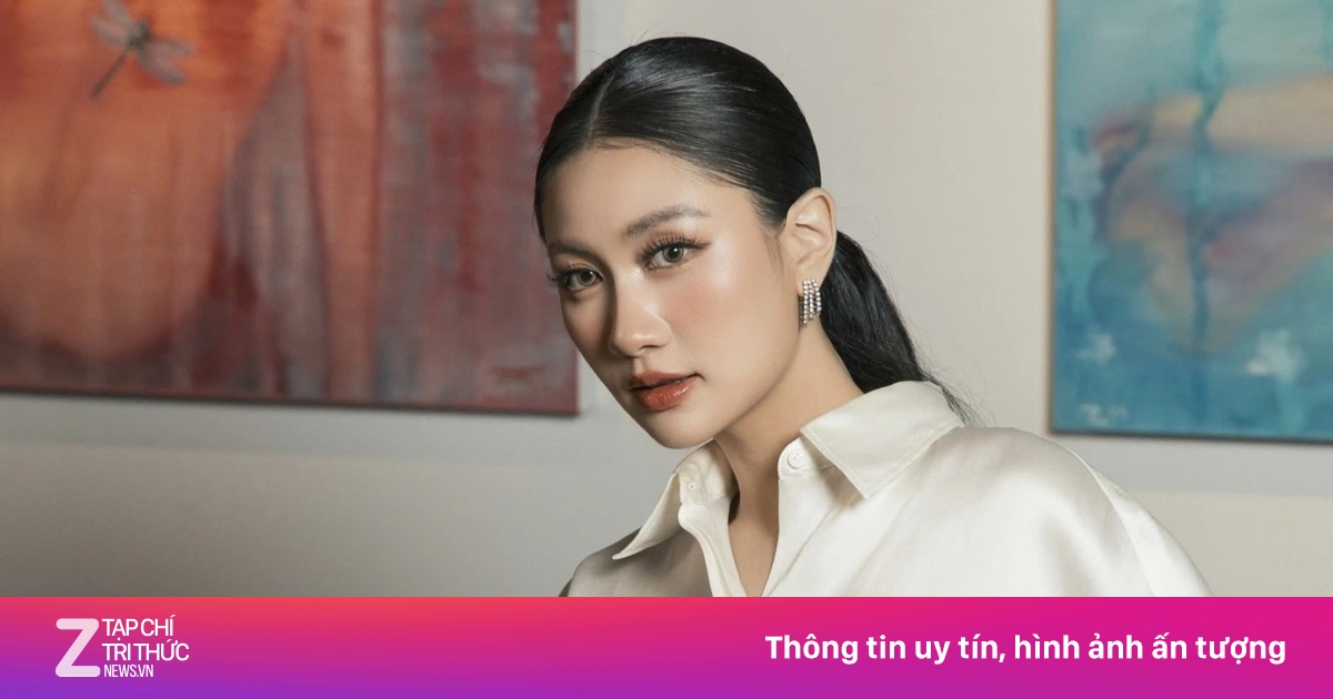 Hoa hậu Phương Linh muốn hẹn hò bạn trai ở phòng tranh