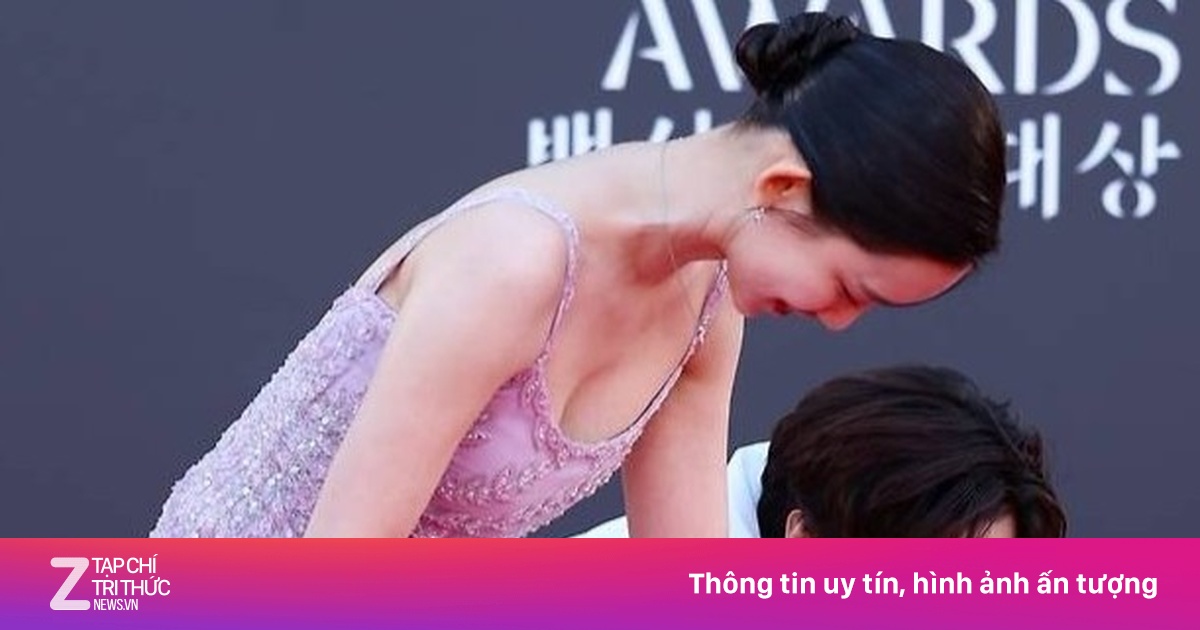 Nữ diễn viên gặp sự cố không ngờ