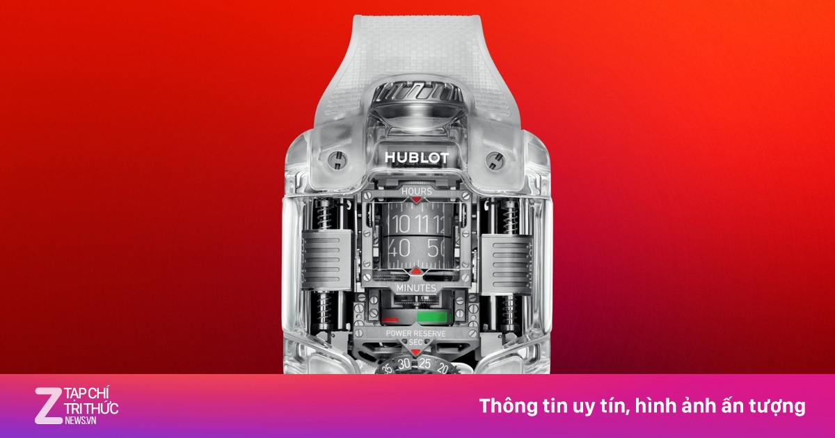 Đồng hồ 440.000 USD không có kim chỉ giờ