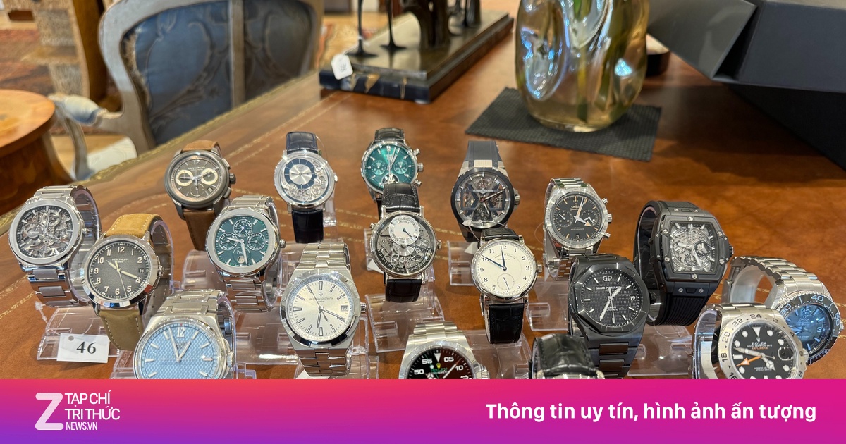 Nhà sưu tầm phá sản, rao bán loạt đồng hồ trị giá 2,2 triệu USD