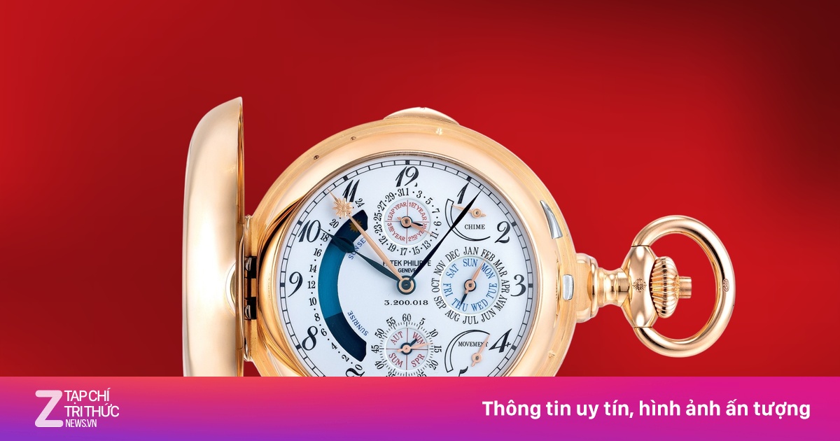 Bộ sưu tập đồng hồ 10 triệu USD của Patek Philippe