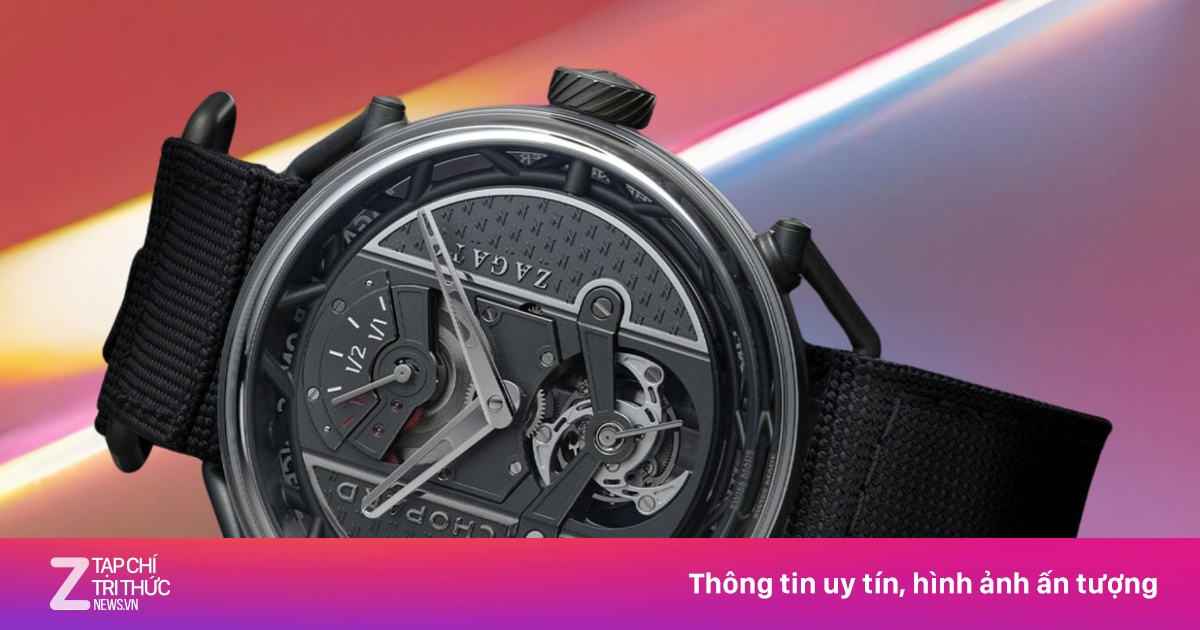 Xem giờ qua đồng hồ khung xe đua 168.000 USD